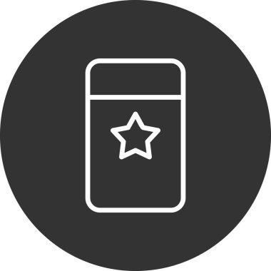 Silgi basit simgesi, vektör çizim