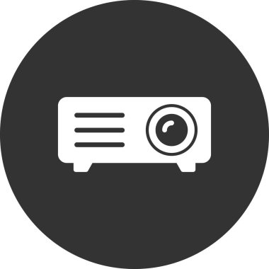 Projector icon, modern vector illustration design.