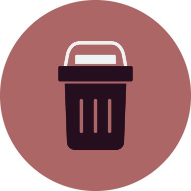 Geri dönüşüm kutusu vektör resimleme simgesi