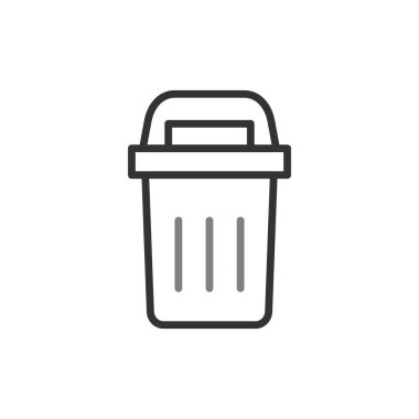 Geri dönüşüm kutusu vektör resimleme simgesi