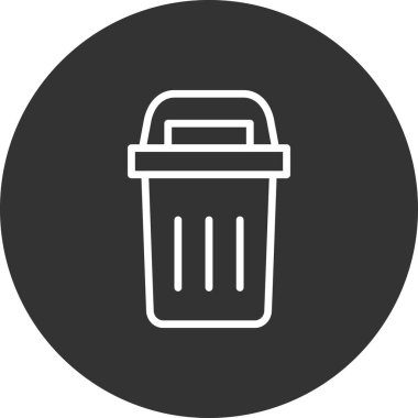 Geri dönüşüm kutusu vektör resimleme simgesi