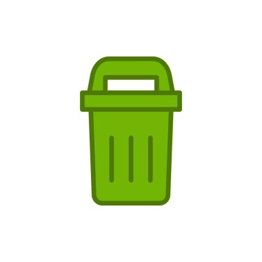 Geri dönüşüm kutusu vektör resimleme simgesi