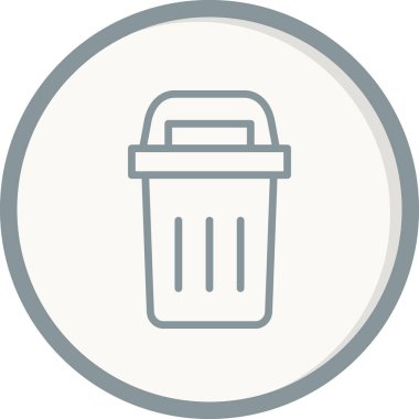 Geri dönüşüm kutusu vektör resimleme simgesi