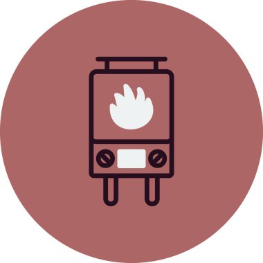 Gaz Isıtıcı Ağı simgesi 