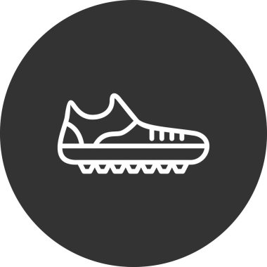 ayakkabı simgesi vektör tasarımı illüstrasyonu