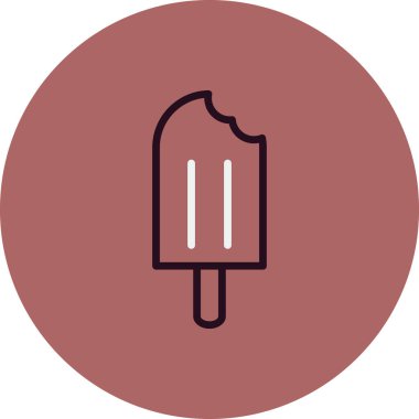 Dondurmanın vektör simgesi