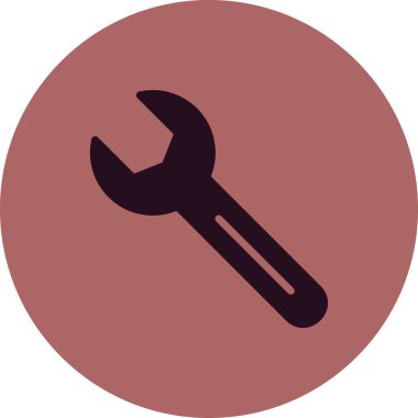 anahtar simgesi, doğrusal vektör çizimi