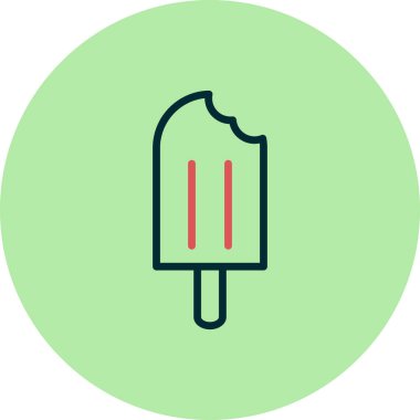 Dondurmanın vektör simgesi