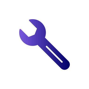 anahtar simgesi, doğrusal vektör çizimi