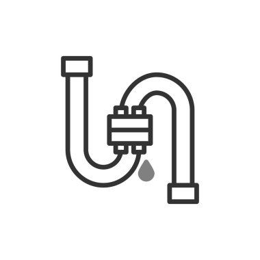 Su borusu simgesi sızdırıyor