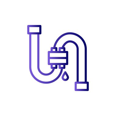 Su borusu simgesi sızdırıyor