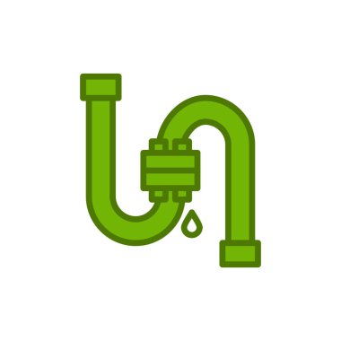Su borusu simgesi sızdırıyor