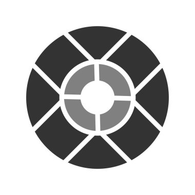 Lifesaver Web simgesi vektör çizimi 