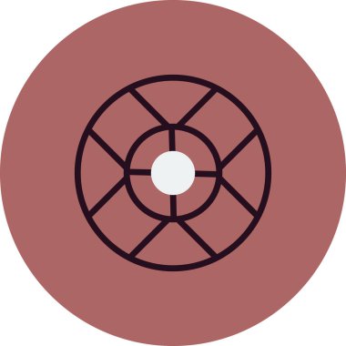 Lifesaver Web simgesi vektör çizimi 