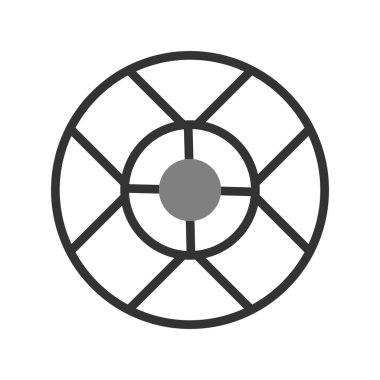 Lifesaver Web simgesi vektör çizimi 