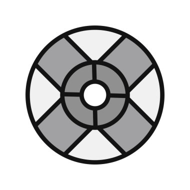 Lifesaver Web simgesi vektör çizimi 