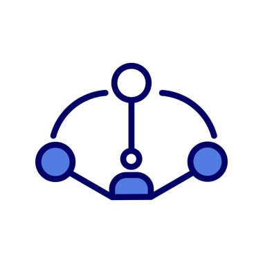 Ortak pazarlama simgesi vektör illüstrasyonuName