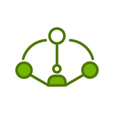 Ortak pazarlama simgesi vektör illüstrasyonuName