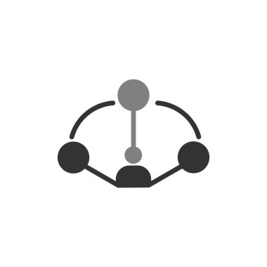 Ortak pazarlama simgesi vektör illüstrasyonuName