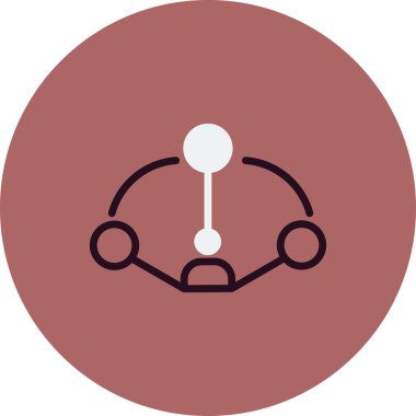 Ortak pazarlama simgesi vektör illüstrasyonuName