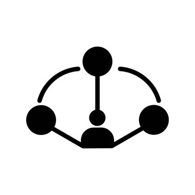 Ortak pazarlama simgesi vektör illüstrasyonuName