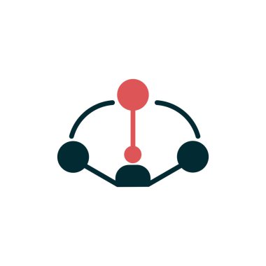 Ortak pazarlama simgesi vektör illüstrasyonuName