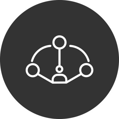 Ortak pazarlama simgesi vektör illüstrasyonuName