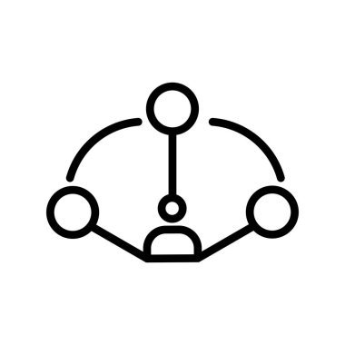 Ortak pazarlama simgesi vektör illüstrasyonuName