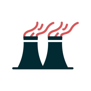  Hava kirliliği işareti. izole edilmiş sınır sembolü çizimi