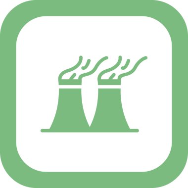  Hava kirliliği işareti. izole edilmiş sınır sembolü çizimi