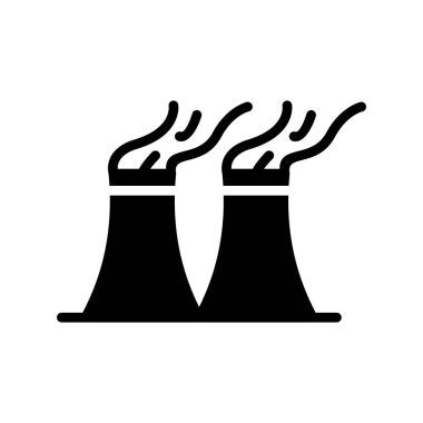  Hava kirliliği işareti. izole edilmiş sınır sembolü çizimi