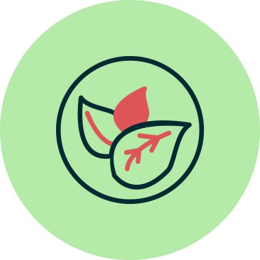 Modern b 'nin vektör illüstrasyonunda yiyecek ikonu yok