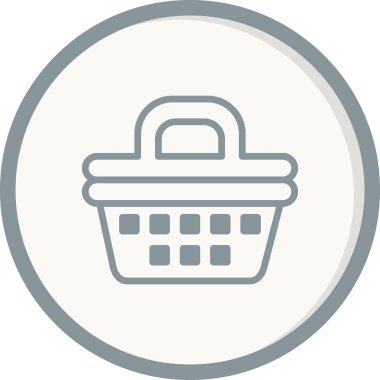 dükkan satırı vektör simgesini sakla