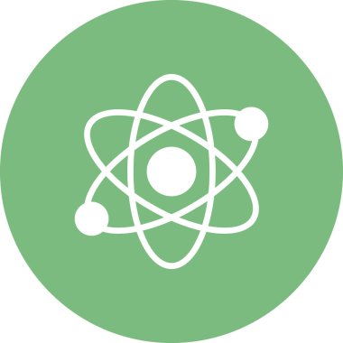 atom ağ ikonu vektör illüstrasyonu  