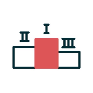 seo modern simgesinin vektör illüstrasyonu