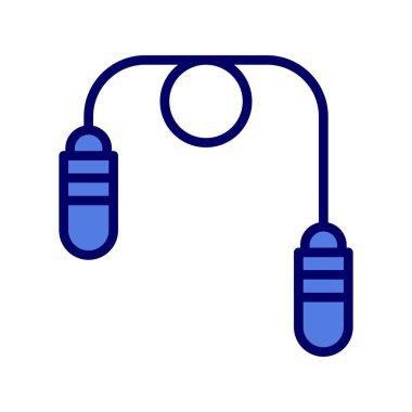 halatın vektör illüstrasyonu modern simge