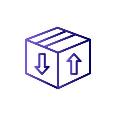 Taşıma simgesinin vektör illüstrasyonu