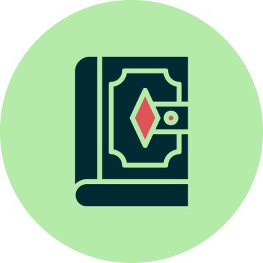 kitap simgesi vektör illüstrasyonu