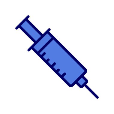 Şırınga ikonu vektör çizimi