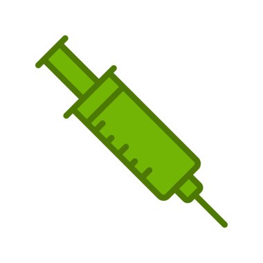 Şırınga ikonu vektör çizimi