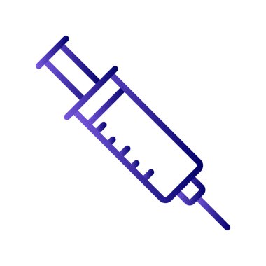 Şırınga ikonu vektör çizimi