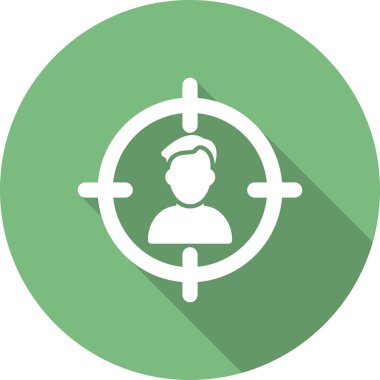 hedef simge vektör illüstrasyonu