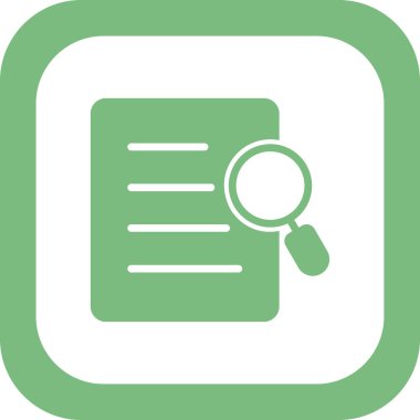 Arama simgesi vektör illüstrasyonu