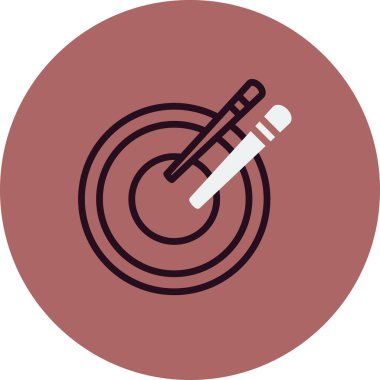 Kase ikonu vektör illüstrasyonunda yemek çubukları, Asya yemekleri 