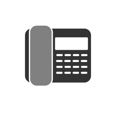 Telefon. Web simgesi basit tasarım 