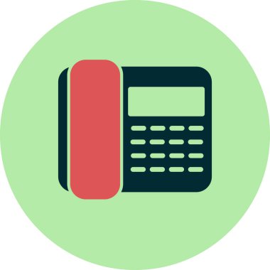Telefon. Web simgesi basit tasarım 