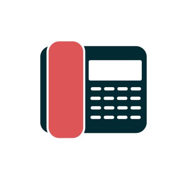 Telefon. Web simgesi basit tasarım 