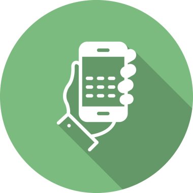 Telefon simgesi vektör illüstrasyonu