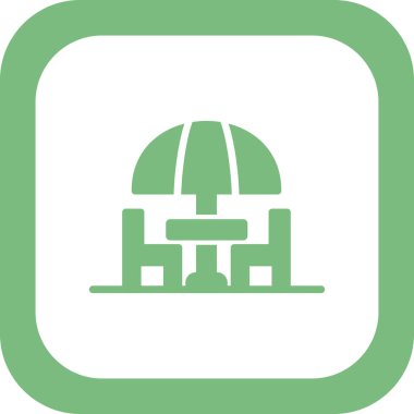SEO modern Terrace simgesinin vektör çizimi