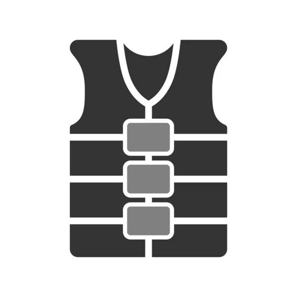 Vector Illustration Life Vest Icon — Image vectorielle